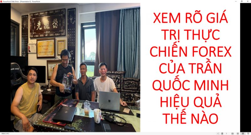 XEM R&Otilde; GI&Aacute; TRỊ THỰC CHIẾN FOREX CỦA TRẦN QUỐC MINH HIỆU QUẢ THẾ N&Agrave;O