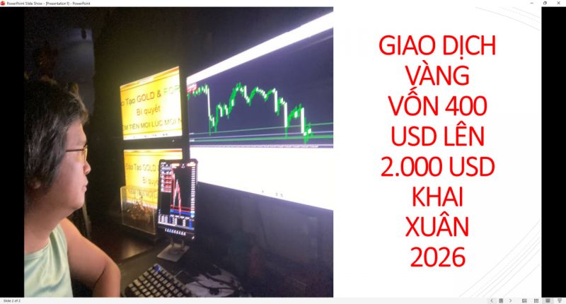 TRẦN QUỐC MINH GIAO DỊCH FOREX LỆNH KHAI XU&Acirc;N 2026