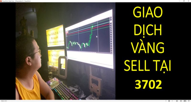 TRẦN QUỐC MINH KỸ NĂNG GIAO DỊCH VÀNG VỚI TÀI KHOẢN NHỎ ĐÁNH LÊN LỚN SELL ĐỈNH 3702