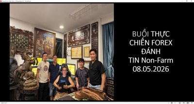 CHIA SẺ KỸ NĂNG THỰC CHIẾN FOREX Đ&Aacute;NH TIN Non-Farm 08.05.2026