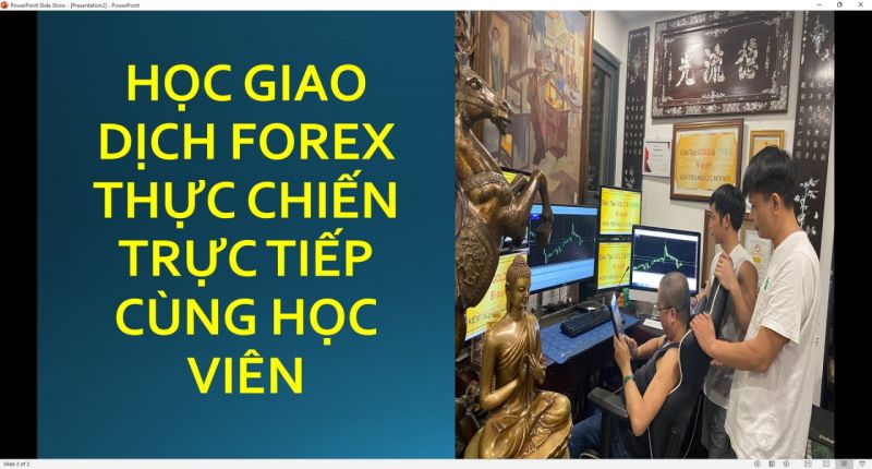 THỰC HÀNH FOREX TẠI PHÒNG TRADE CỦA THẦY TRẦN QUỐC MINH