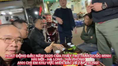 THẦY VÀ TRÒ TRẦN QUỐC MINH DU  LỊCH CUỐI NĂM CÙNG NHAU