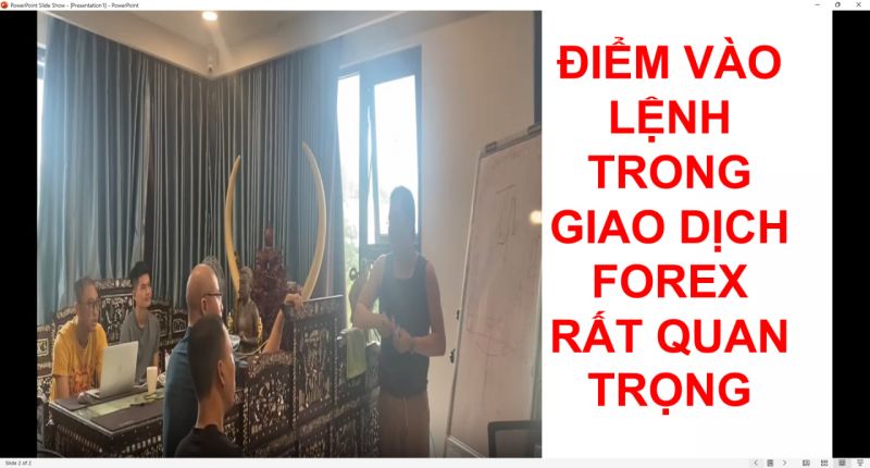 ĐIỂM VÀO LỆNH TRONG GIAO DỊCH FOREX RẤT QUAN TRỌNG