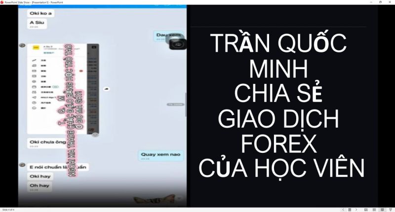 TRẦN QUỐC MINH CHIA SẺ GIAO DỊCH FOREX CỦA HỌC VI&Ecirc;N