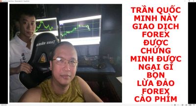 TRẦN QUỐC MINH NÀY GIAO DỊCH FOREX ĐƯỢC CHỨNG MINH ĐƯỢC NGẠI GÌ BỌN LỪA ĐẢO FOREX CÀO PHÍM