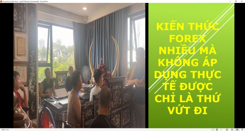 KIẾN THỨC FOREX NHIỀU MÀ KHÔNG ÁP DỤNG THỰC TẾ ĐƯỢC CHỈ LÀ THỨ VỨT ĐI