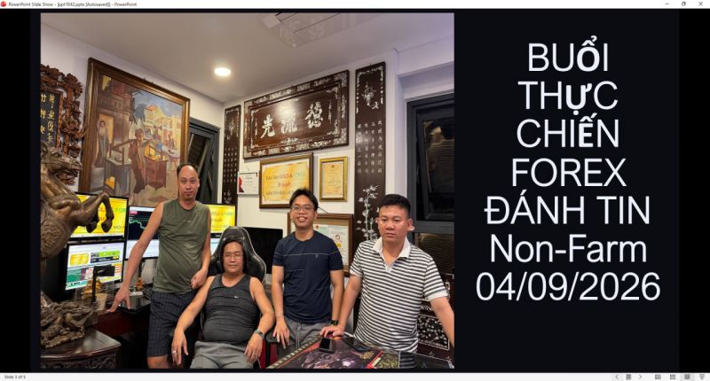 HỌC THỰC CHIẾN FOREX Đ&Aacute;NH TIN Non-Farm 04/05/2026