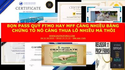 BỌN PASS QUỸ FTMO HAY MFF CÀNG NHIỀU BẰNG CHỨNG TỎ NÓ CÀNG THUA LỖ NHIỀU MÀ