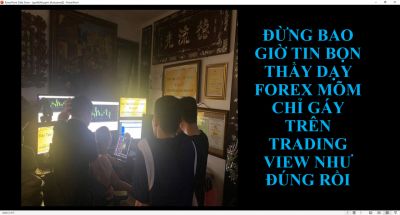 ĐỪNG BAO GIỜ TIN BỌN THẦY DẠY FOREX MÕM CHỈ GÁY TRÊN TRADING VIEW NHƯ ĐÚNG RỒI