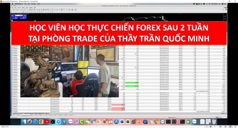 HỌC TRÒ TRẦN QUỐC MINH DẪN CHỨNG LỊCH SỬ GIAO DỊCH FOREX