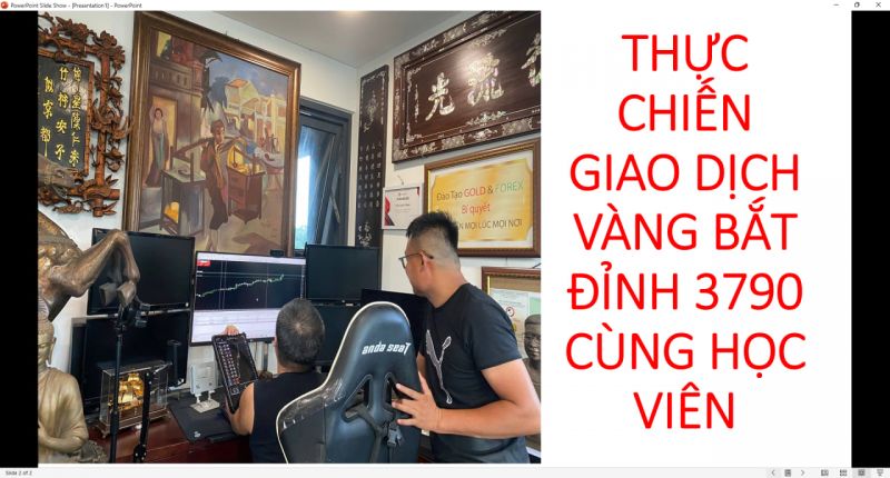 THỰC CHIẾN GIAO DỊCH VÀNG SELL ĐỈNH 3790