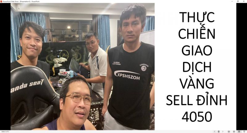 THỰC CHIẾN GIAO DỊCH VÀNG SELL ĐỈNH 4059